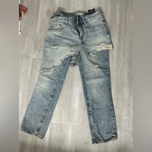 Zara straight leg jeans